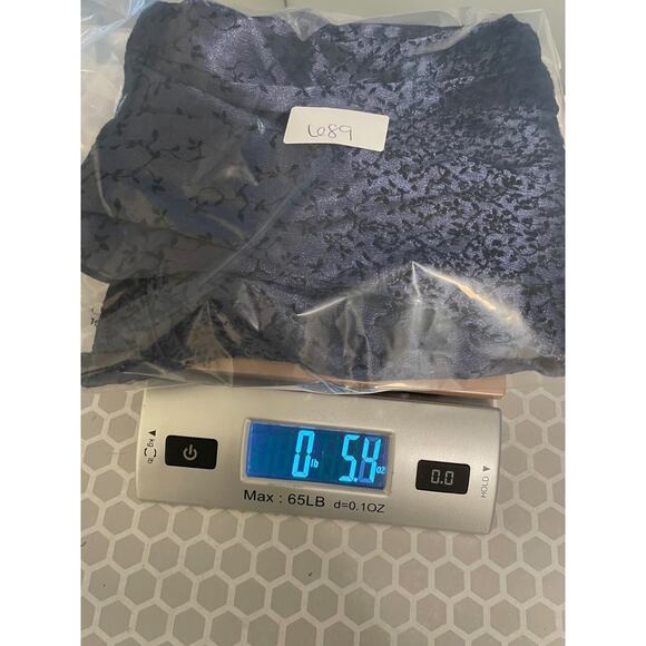 Forever 21 Juniors Skirt Size 9 Blue Satin Floral Embroidered Fairy Grunge Y2K - Picture 7 of 7